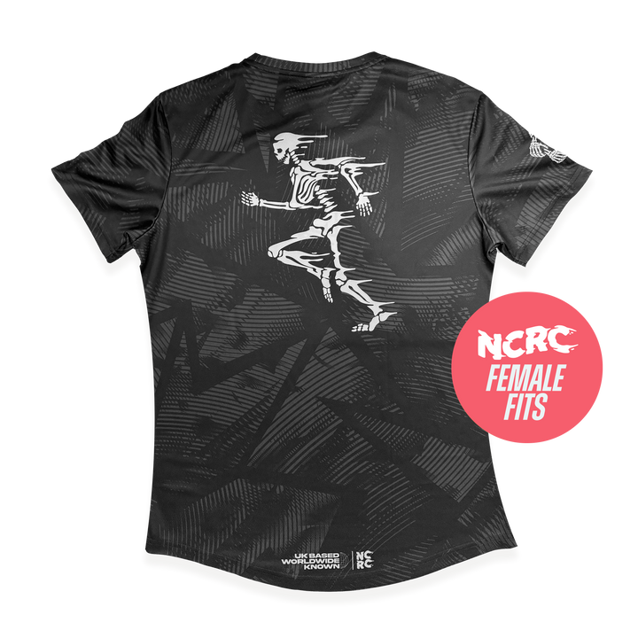 NCRC Essentials V2: Female Fits -  Short Sleeve Training Jersey - Black