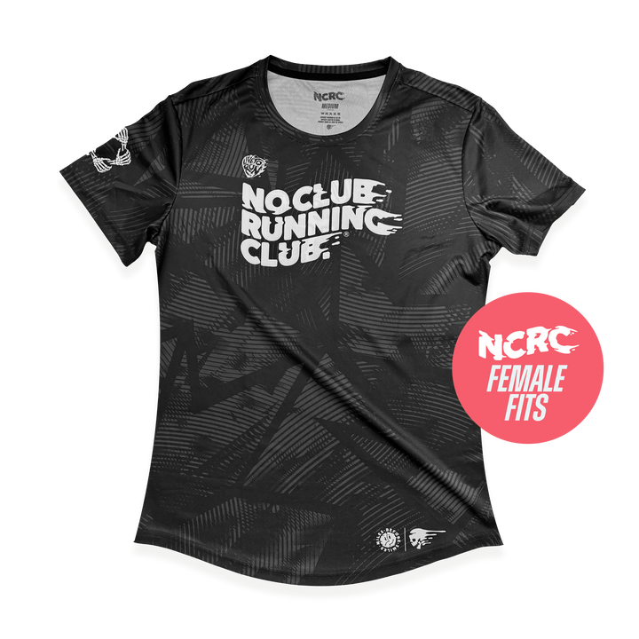 NCRC Essentials V2: Female Fits -  Short Sleeve Training Jersey - Black