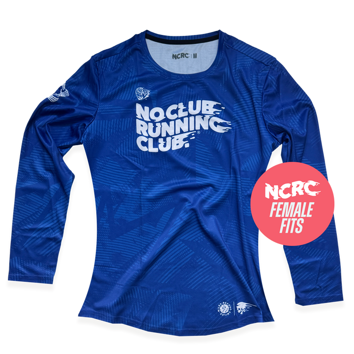 NCRC Essentials V2: Female Fits -  Long Sleeve Training Jersey - Royal Blue
