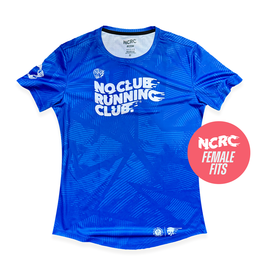 NCRC Essentials V2: Female Fits -  Short Sleeve Training Jersey - Royal Blue