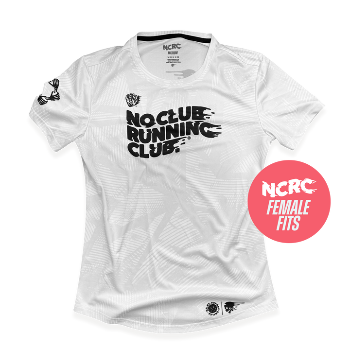 NCRC Essentials V2: Female Fits -  Short Sleeve Training Jersey - White