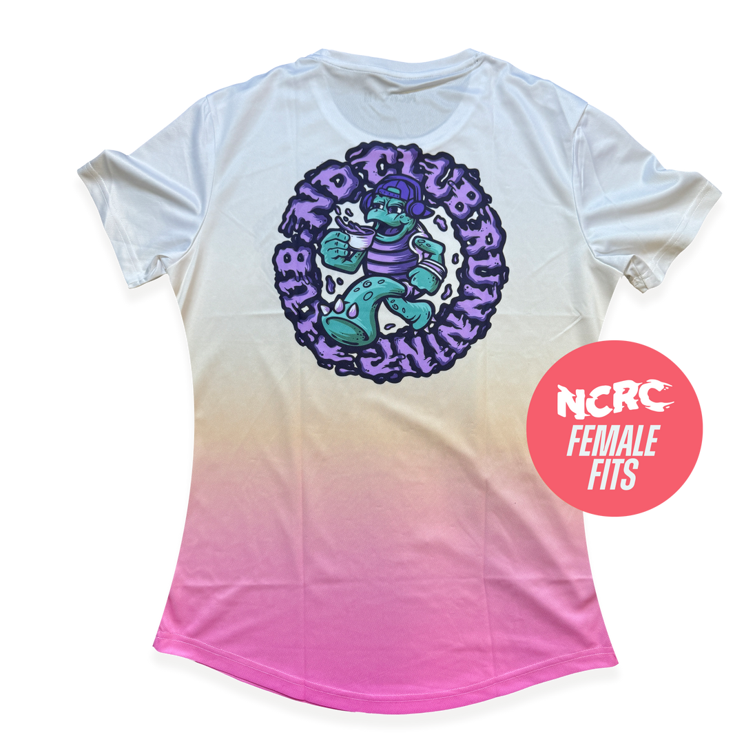 NCRC Female Fits: Run Slow - Short Sleeve Training Jersey - Light