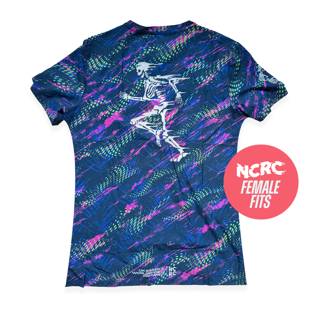 NCRC + : Female Fits -  Race Day Tee - Blue/Mint/Purple/Navy