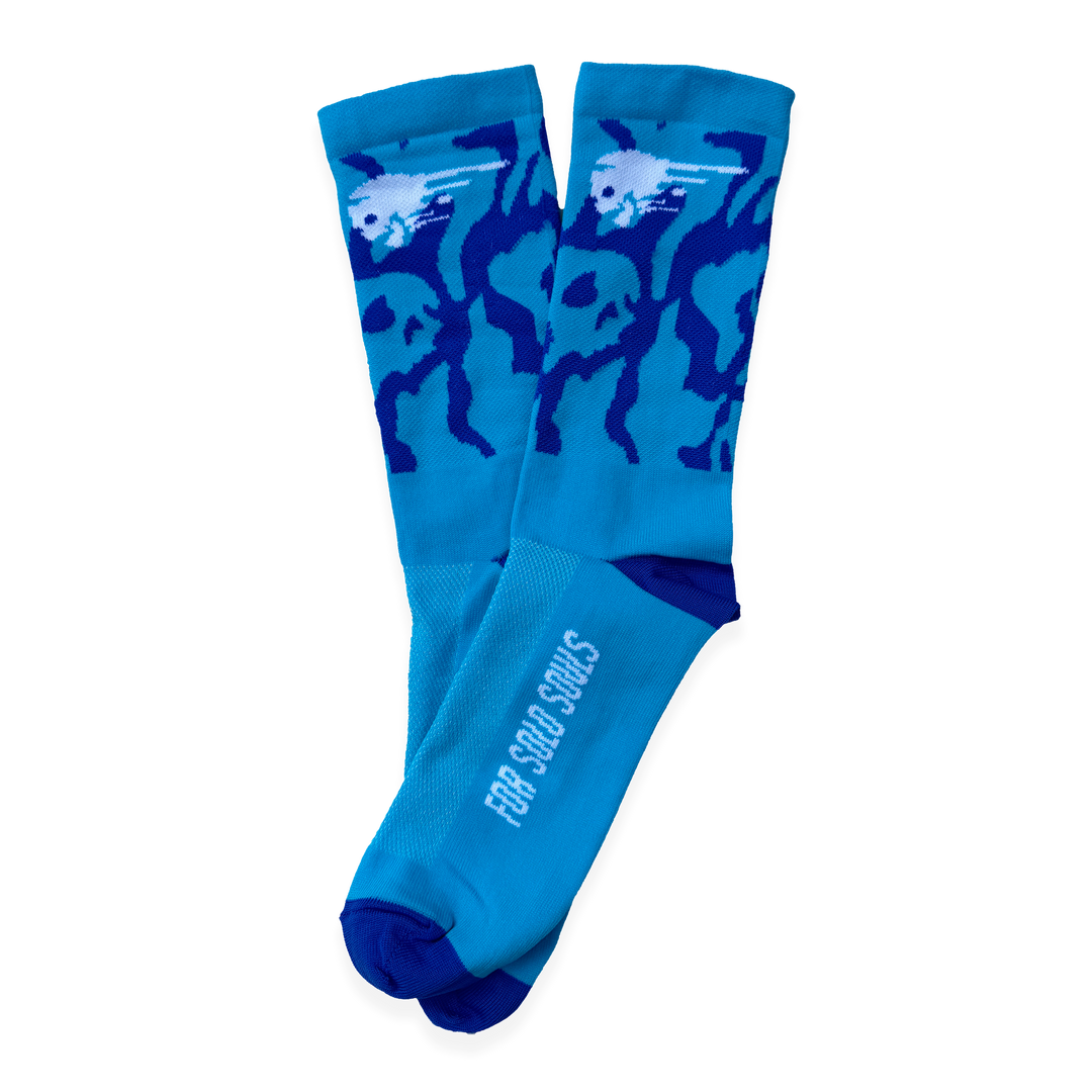 NCRC Running Socks - 2023 - NCRC Camo - Blue's
