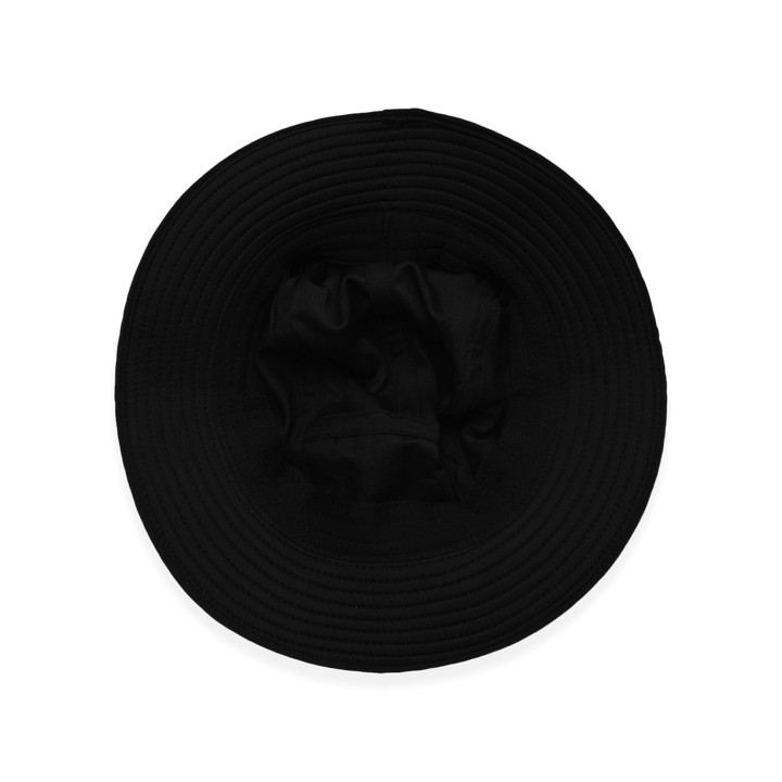 NCRC Headwear - Essentials Bucket Hat - Black With Reflective Branding