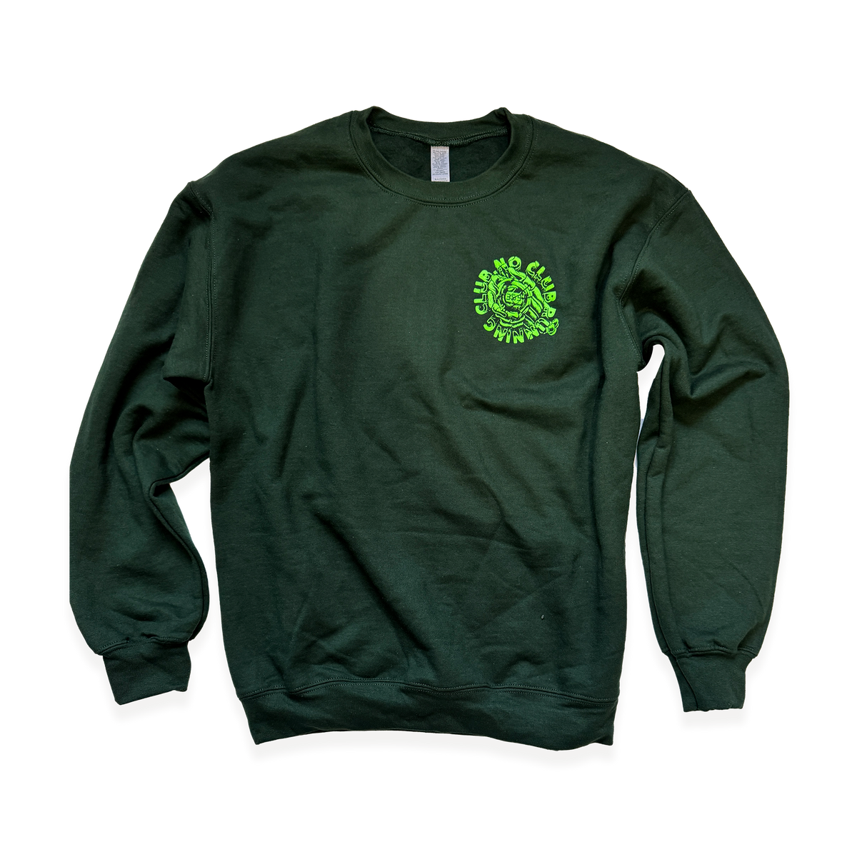 Forest green crewneck sweatshirt cheap