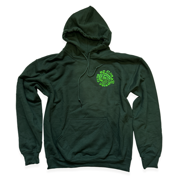 NCRC Unisex Fits:  STOPWATCH - Dryblend Pullover Hoodie - Forest Green