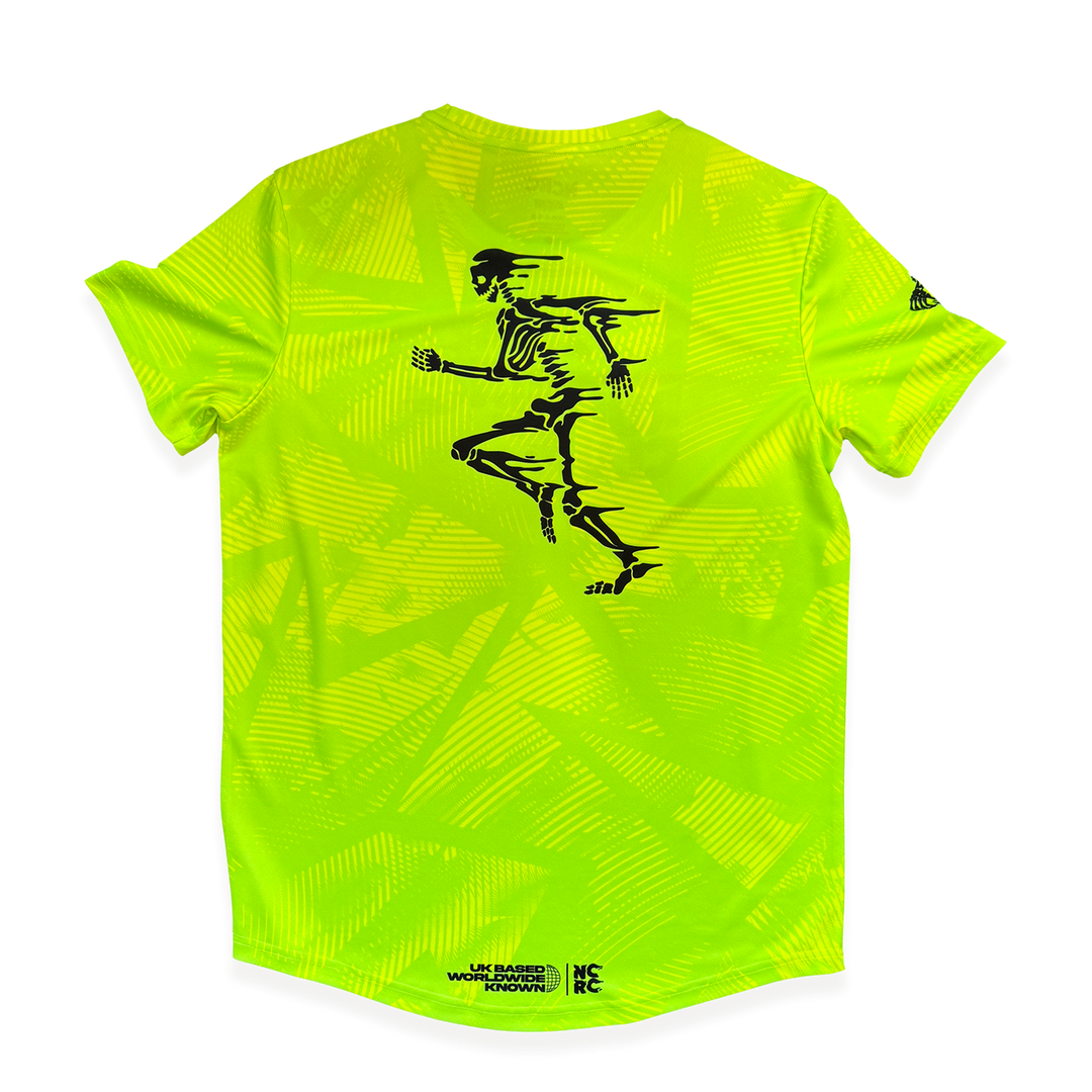 NCRC Essentials V2: Unisex Fits -  Short Sleeve Training Jersey - Fluro Lemon & Lime