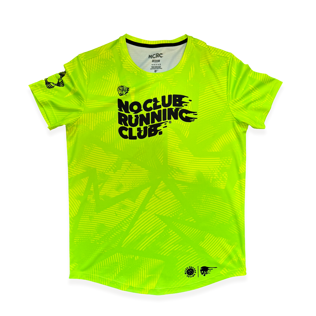 NCRC Essentials V2: Unisex Fits -  Short Sleeve Training Jersey - Fluro Lemon & Lime