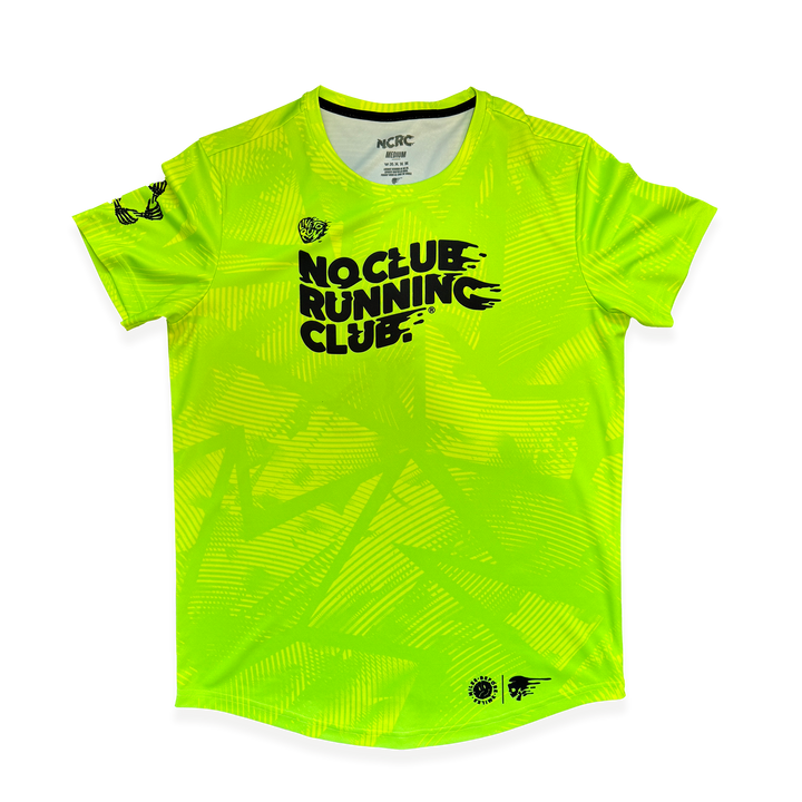 NCRC Essentials V2: Unisex Fits -  Short Sleeve Training Jersey - Fluro Lemon & Lime