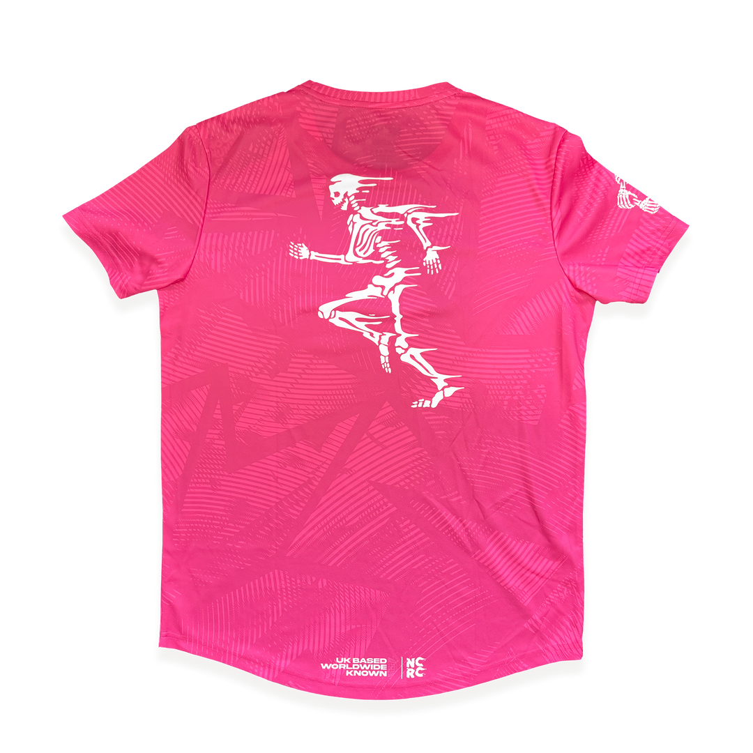 NCRC Essentials V2: Unisex Fits -  Short Sleeve Training Jersey - Fluro Pink