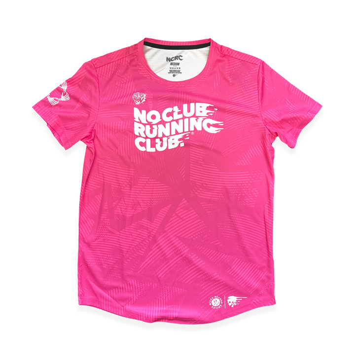 NCRC Essentials V2: Unisex Fits -  Short Sleeve Training Jersey - Fluro Pink