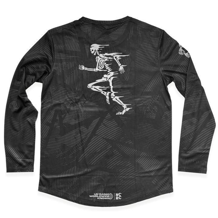 NCRC Essentials V2: Unisex Fits -  Long Sleeve Training Jersey - Black