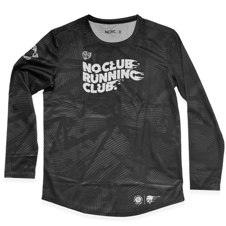 NCRC Essentials V2: Unisex Fits -  Long Sleeve Training Jersey - Black