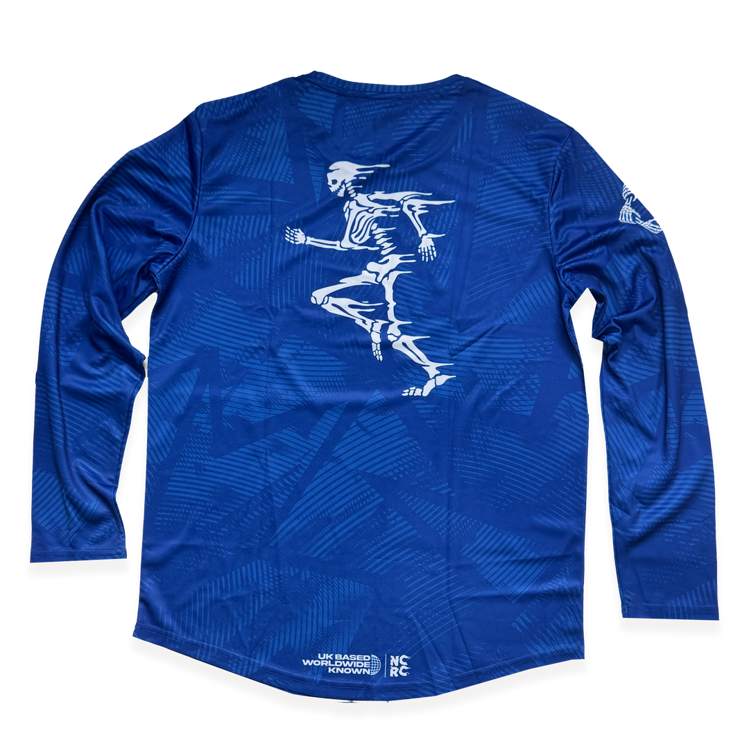 NCRC Essentials V2: Unisex Fits -  Long Sleeve Training Jersey - Royal Blue