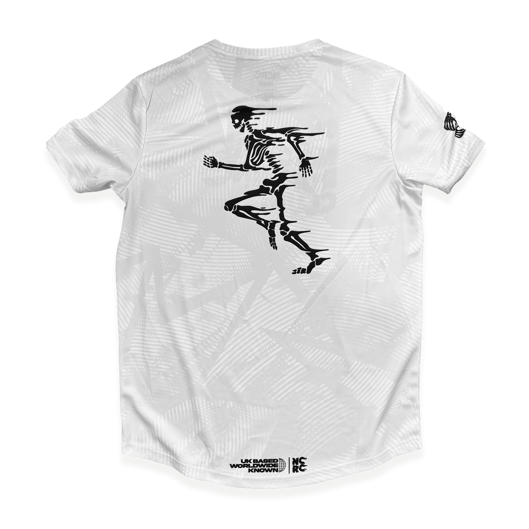 NCRC Essentials V2: Unisex Fits -  Short Sleeve Training Jersey - White