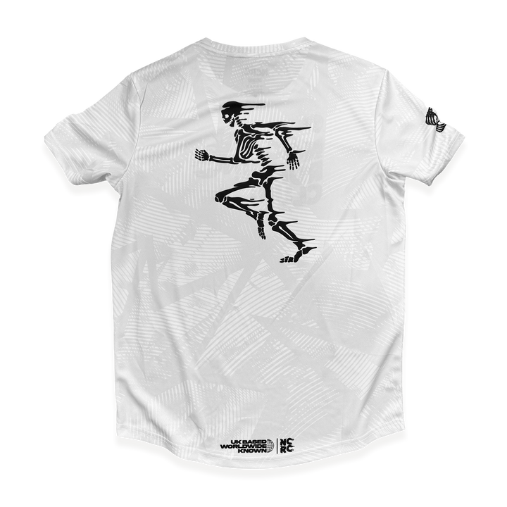 NCRC Essentials V2: Unisex Fits -  Short Sleeve Training Jersey - White