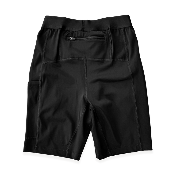 NCRC: Unisex  Fits:  Lycra Half Racing Tights - Black
