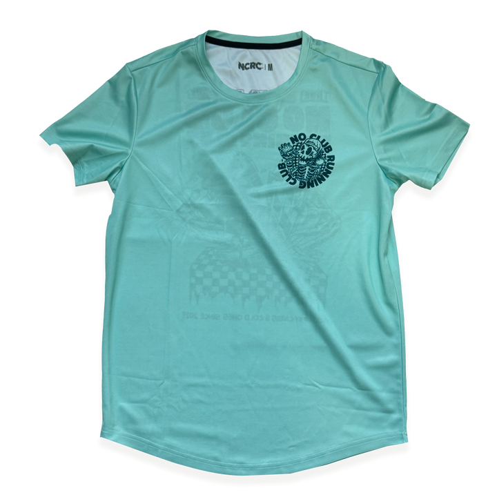 NCRC Unisex Fits: Carbs & Cold Ones - Short Sleeve Training Jersey - Hyper Duck Egg Blue