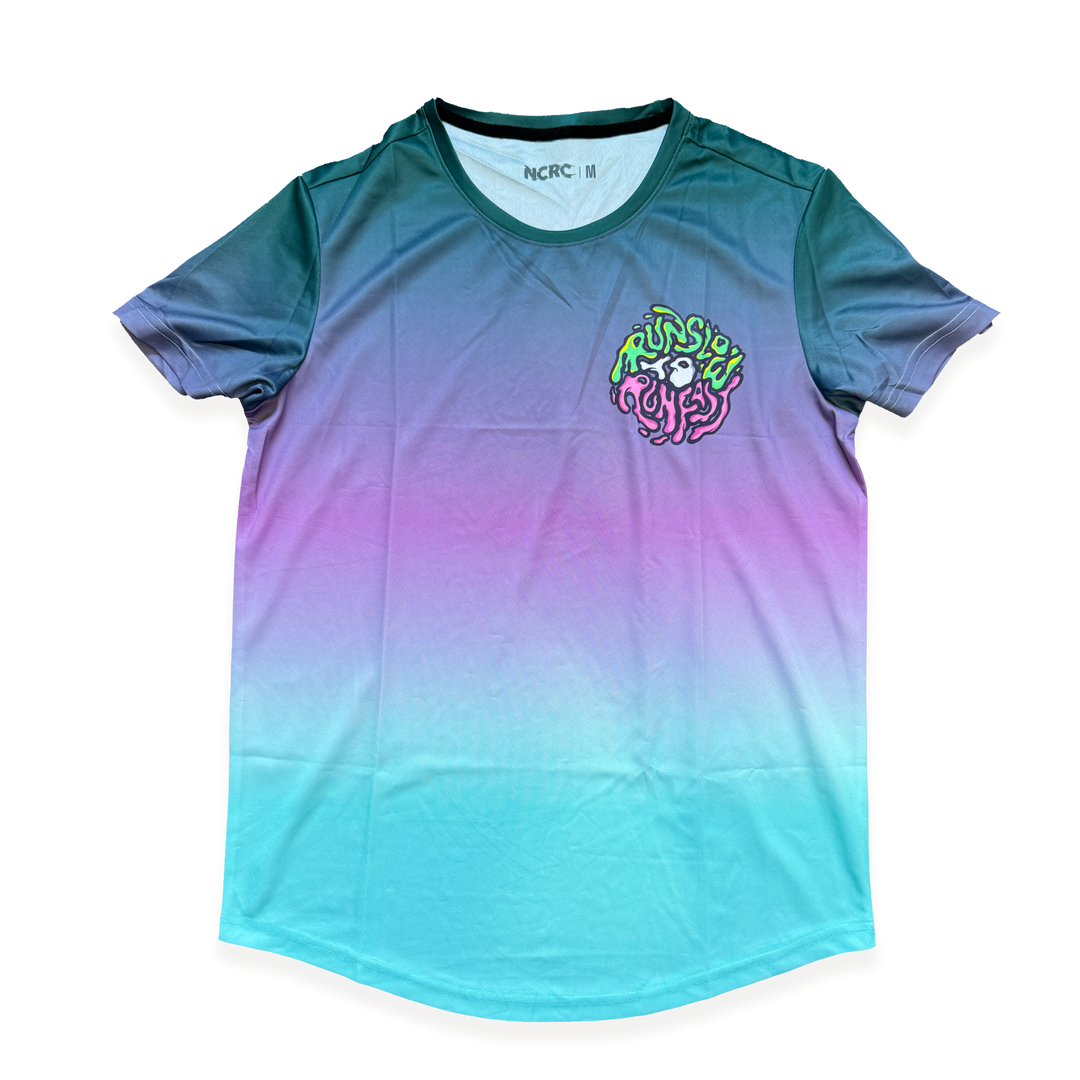 NCRC Unisex Fits: Run Slow - Short Sleeve Training Jersey - Dark