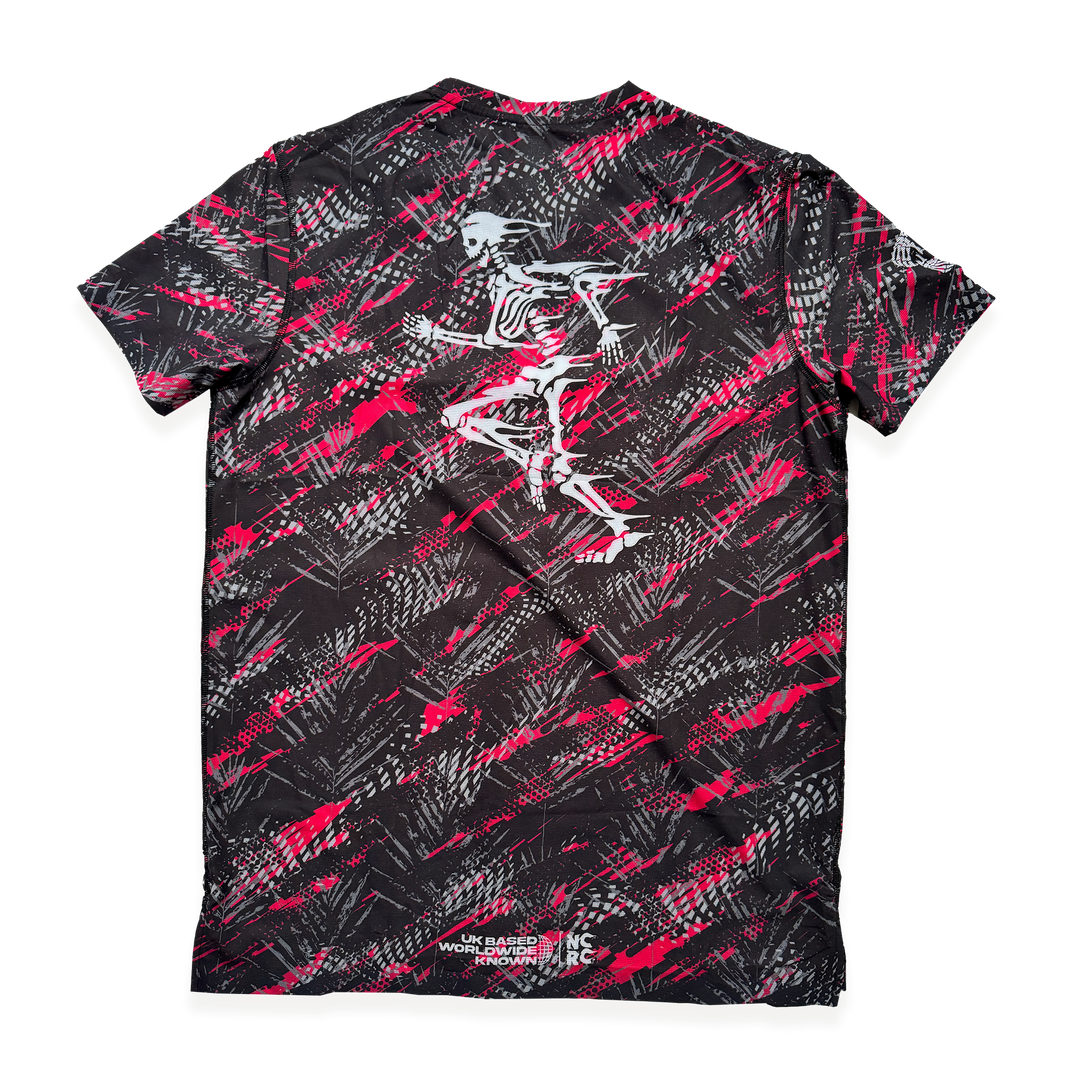 NCRC + : Unisex Fits -  Race Day Tee - Black/Red/Silver/Charcoal