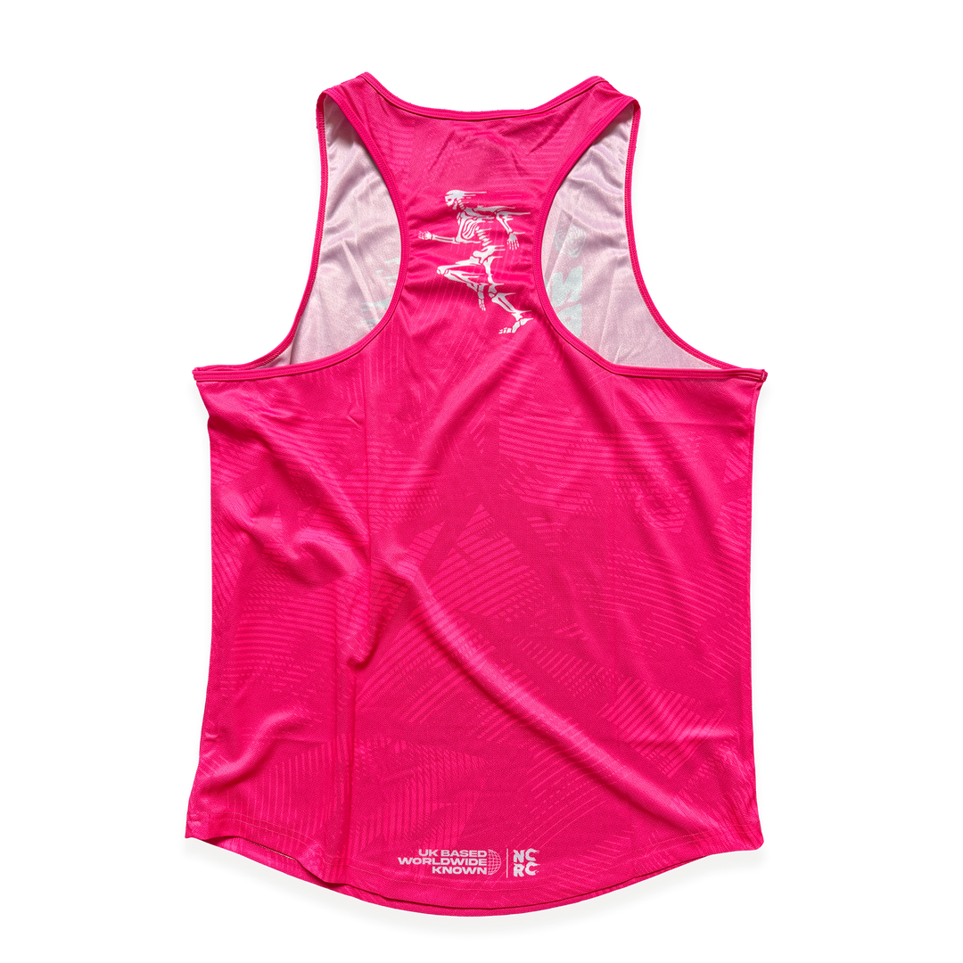 NCRC Essentials V2: Unisex Fits -  Training Singlet - Fluro Pink
