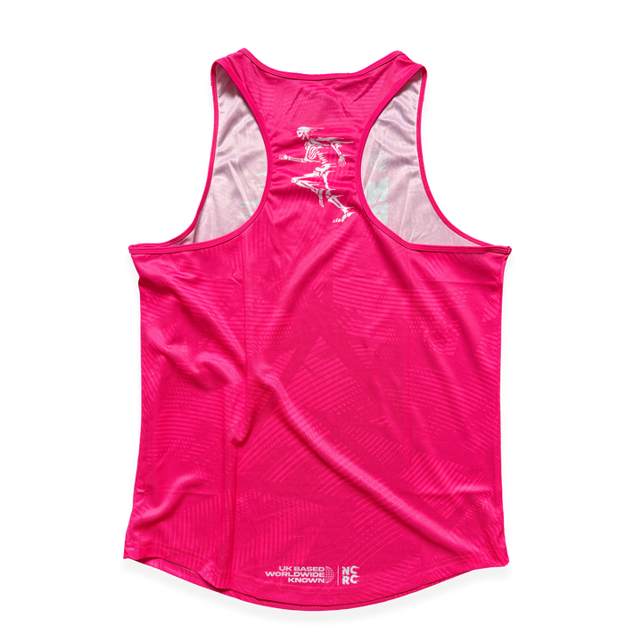 NCRC Essentials V2: Unisex Fits -  Training Singlet - Fluro Pink