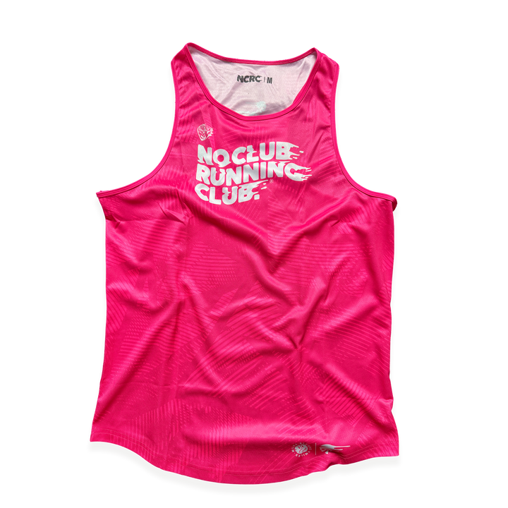 NCRC Essentials V2: Unisex Fits -  Training Singlet - Fluro Pink