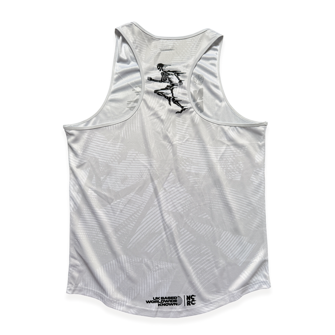 NCRC Essentials V2: Unisex Fits -  Training Singlet - White