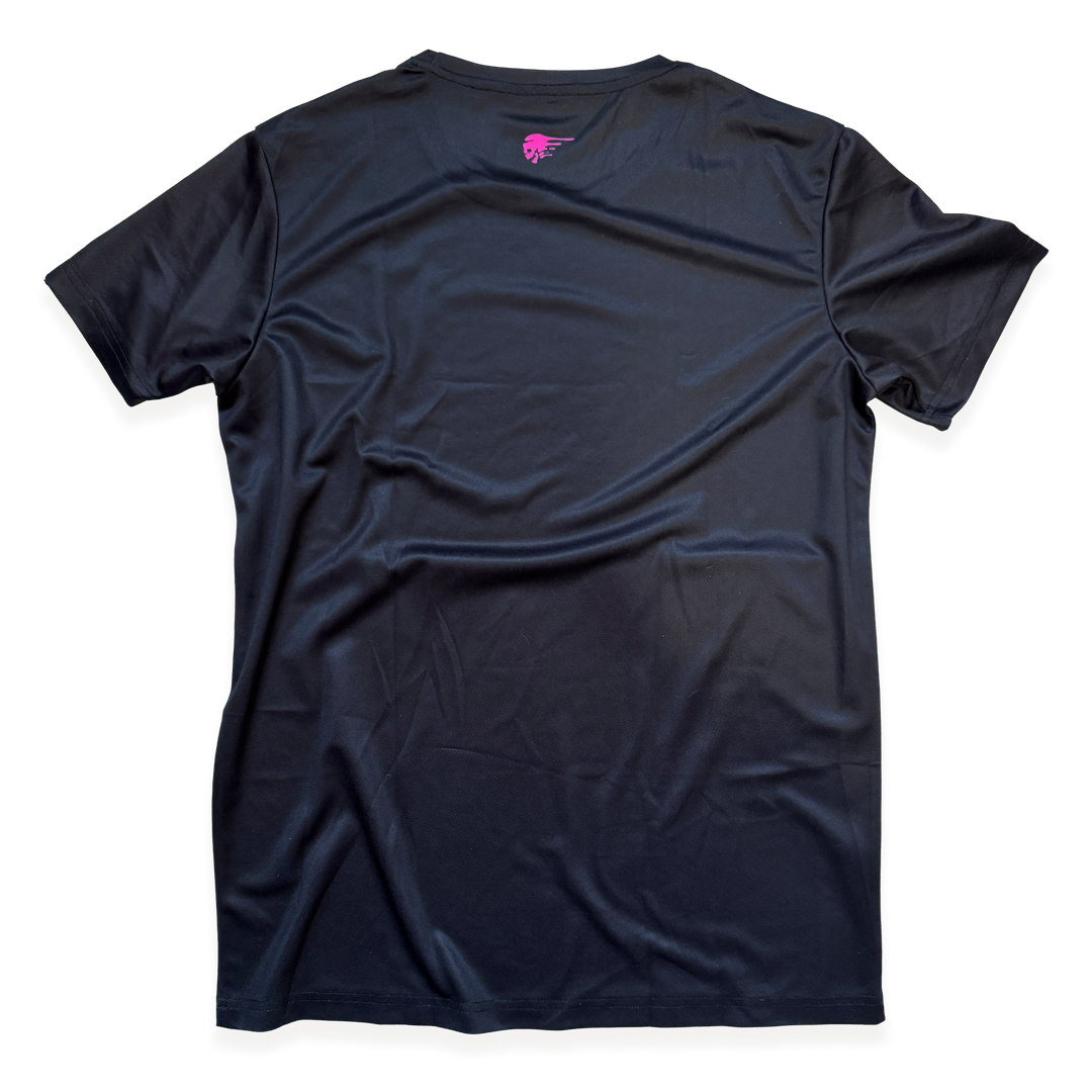NCRC Unisex Fits: Classics - Short Sleeve Training Jersey - Black/Magenta