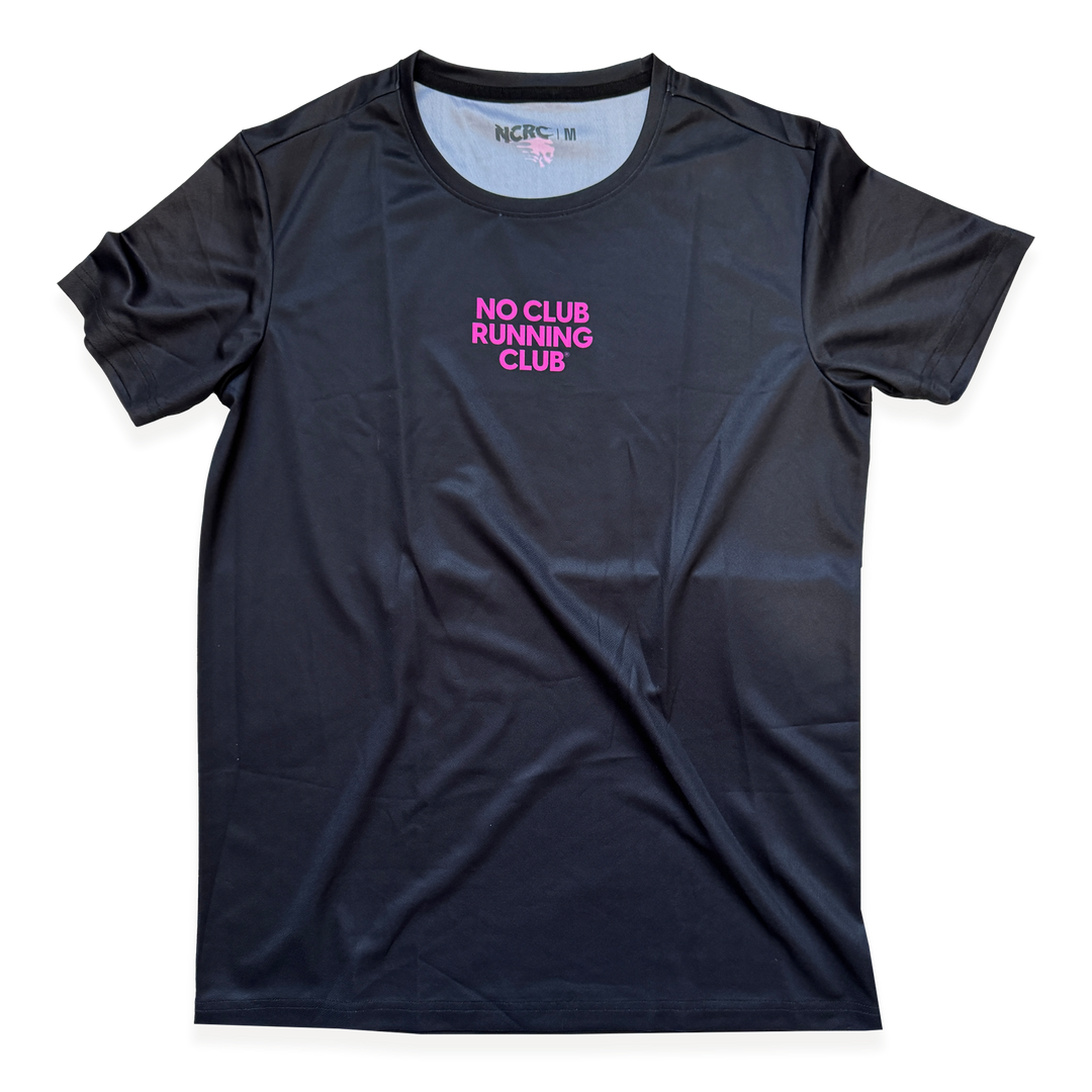 NCRC Unisex Fits: Classics - Short Sleeve Training Jersey - Black/Magenta
