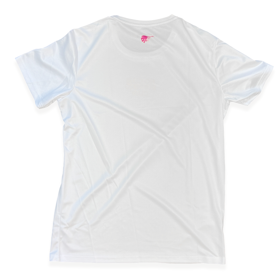 NCRC Unisex Fits: Classics - Short Sleeve Training Jersey -White/Magenta