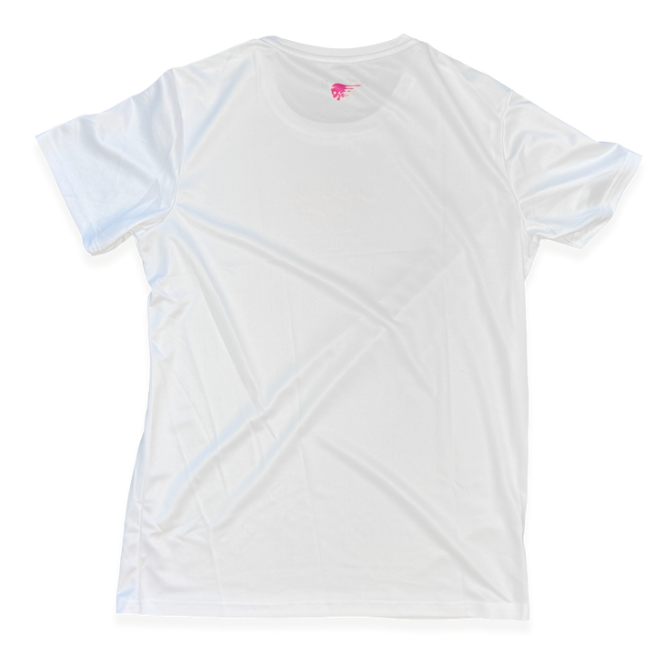 NCRC Unisex Fits: Classics - Short Sleeve Training Jersey -White/Magenta