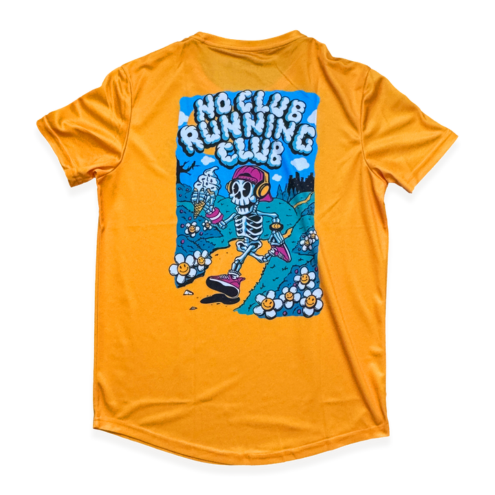 NCRC Unisex Fits: Good Times - Short Sleeve Training Jersey - Orange Sorbet