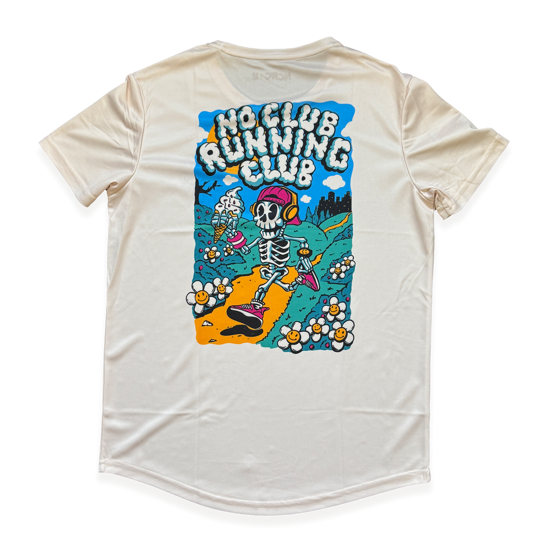 NCRC Unisex Fits: Good Times - Short Sleeve Training Jersey - Vanilla Ice Cream