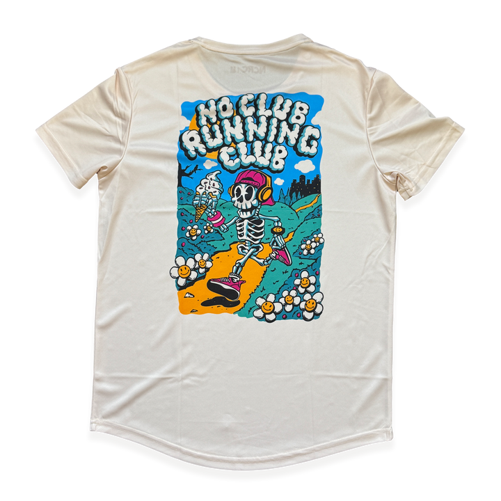 NCRC Unisex Fits: Good Times - Short Sleeve Training Jersey - Vanilla Ice Cream