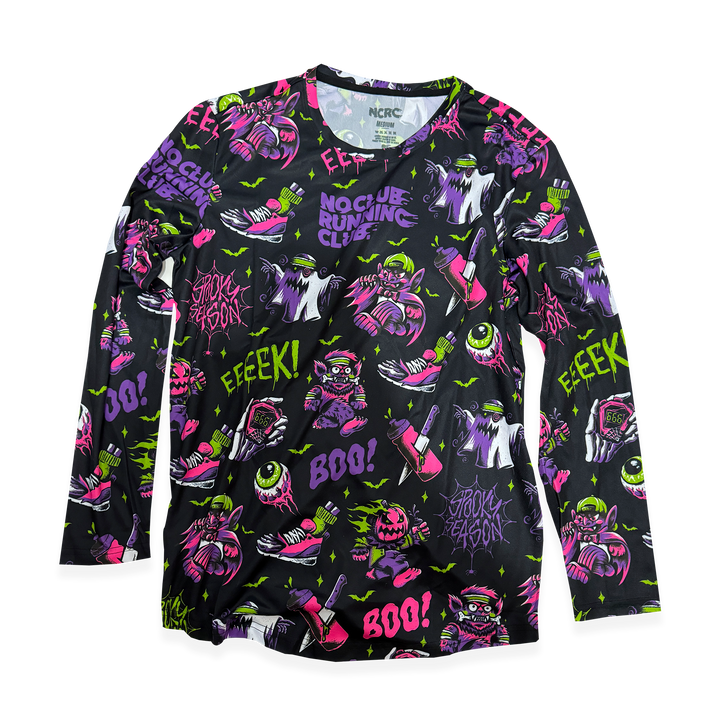 NCRC: Unisex Fits: Spooky Season - Full Pattern Long Sleeve Training Jersey