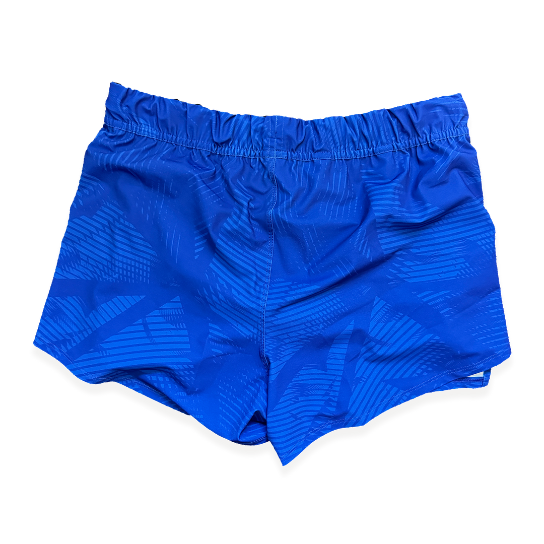 NCRC: Unisex Fits: Essentials V2 -  Brief Lined Split Racing Shorts - Royal Blue