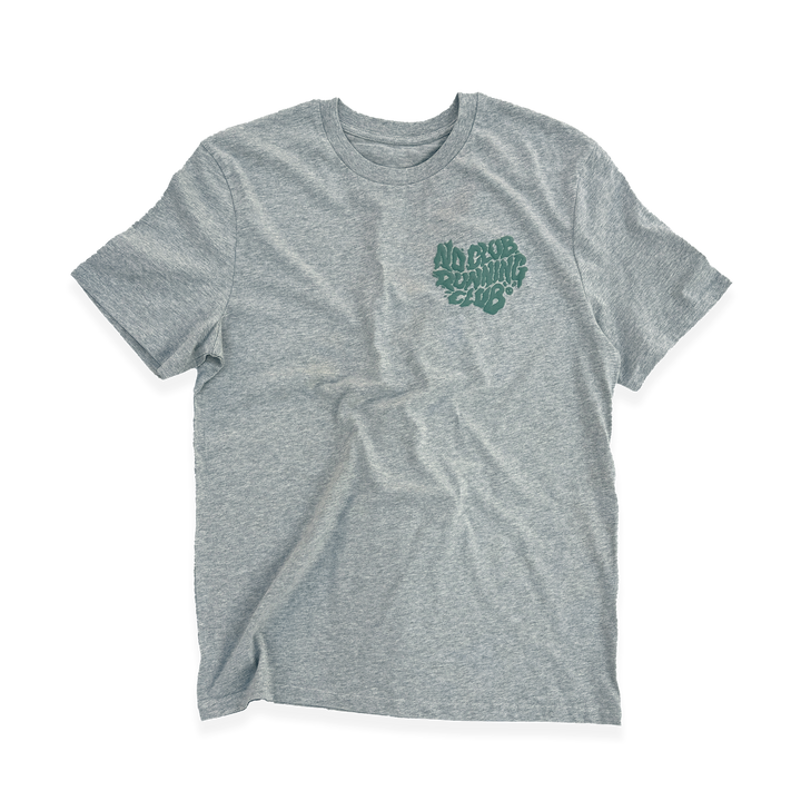 NCRC Unisex Fits:  Forward Is The Motion V2 - Light Heather Grey 100% Cotton Lifestyle T-Shirt