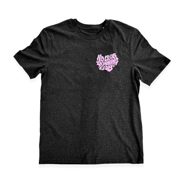 NCRC Unisex Fits:  Forward Is The Motion V2 - Dark Heather Grey 100% Cotton Lifestyle T-Shirt