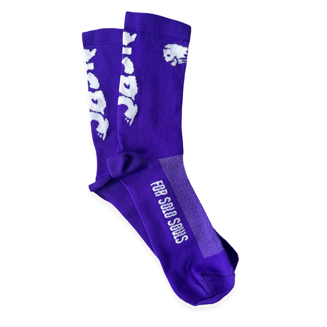NCRC Running Socks - 2023 - Purple