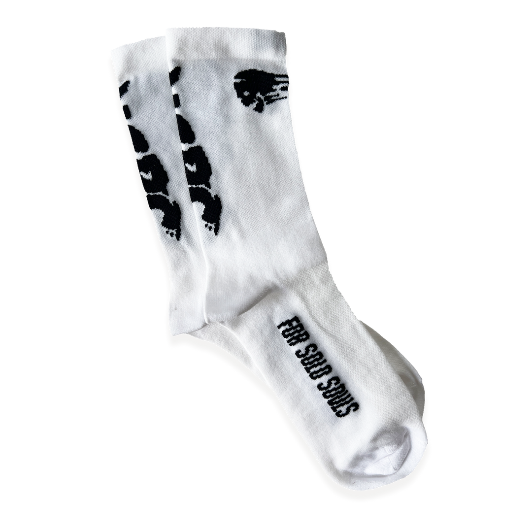 NCRC Running Socks - 2023 - White