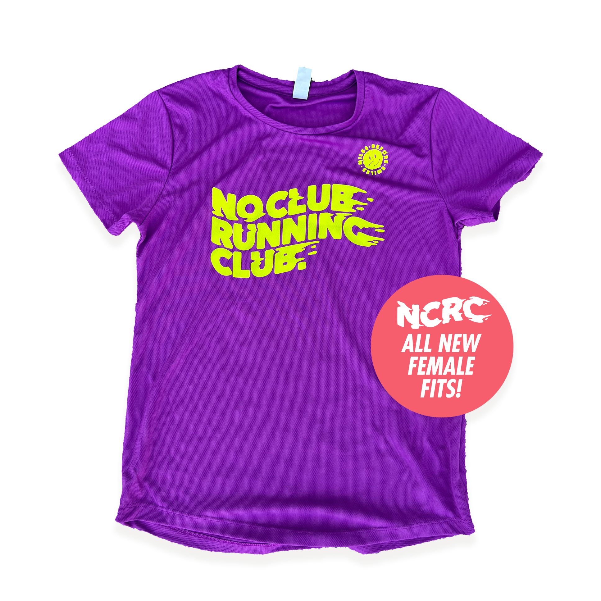 NCRC Female Fits: Autumn '23 - Limited Edition Short Sleeve Tee - Skelly - Magenta
