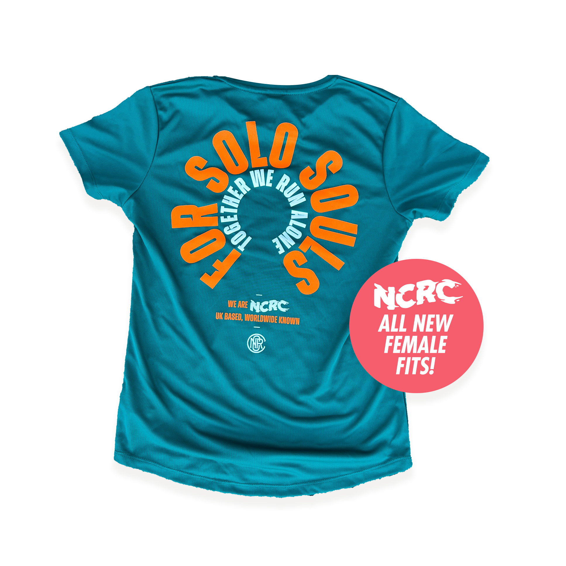 NCRC Female Fits: Autumn '23 - Limited Edition Short Sleeve Tee - Solo Souls - Jade