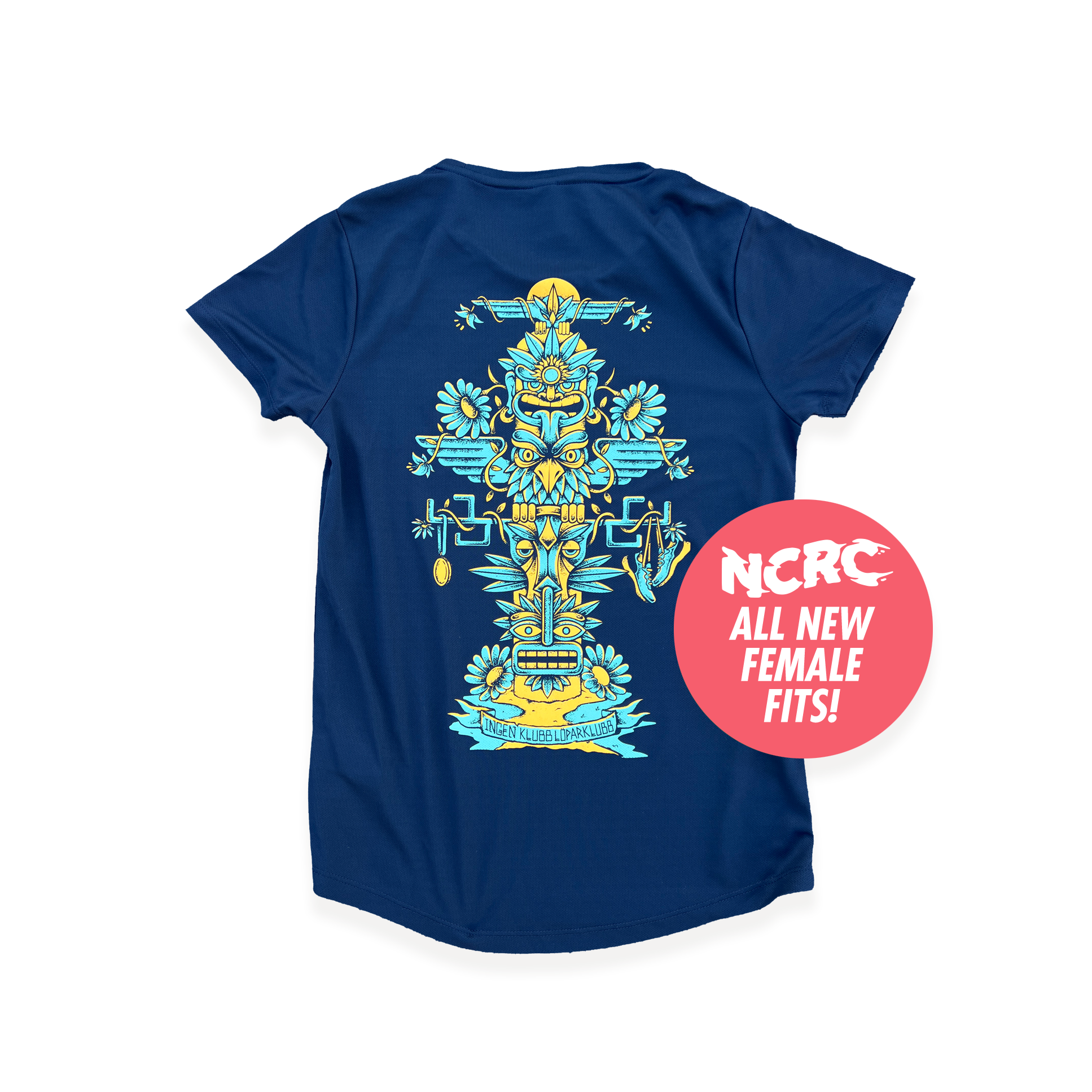 NCRC Female Fits: Summer Of Trails '23 - Scandinavian Day - Navy Short Sleeve Training Jersey