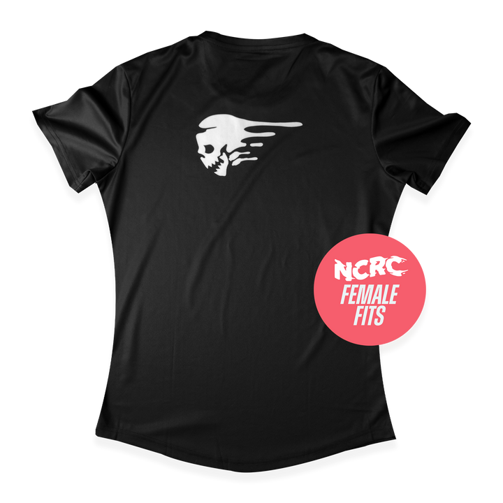 NCRC Essentials V3: Female Fits -  Short Sleeve Training Jersey - Black