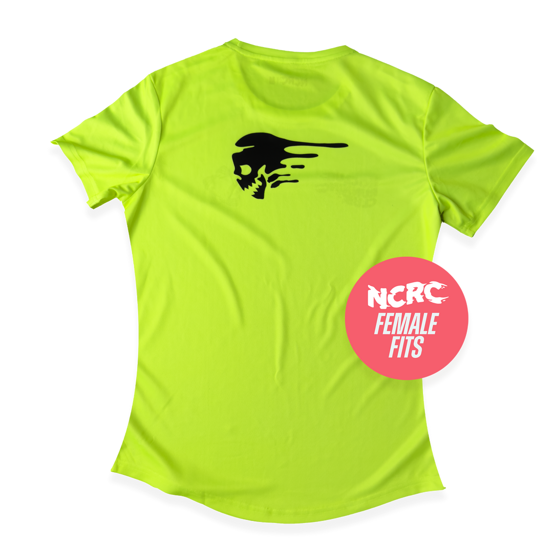 NCRC Essentials V3: Female Fits -  Short Sleeve Training Jersey - Volt