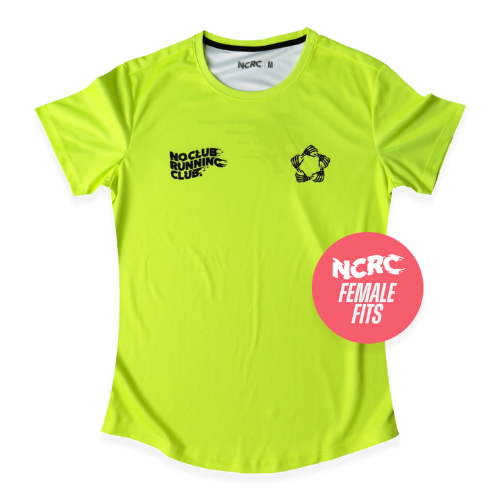 NCRC Essentials V3: Female Fits -  Short Sleeve Training Jersey - Volt