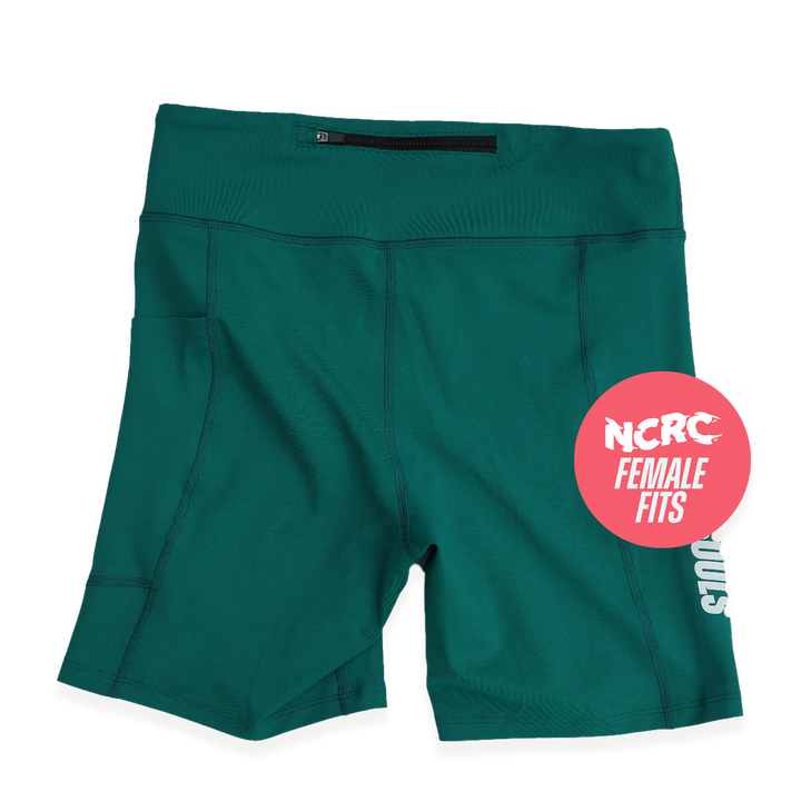 NCRC: Female Fits:  Lycra Half Racing Tights - Jade