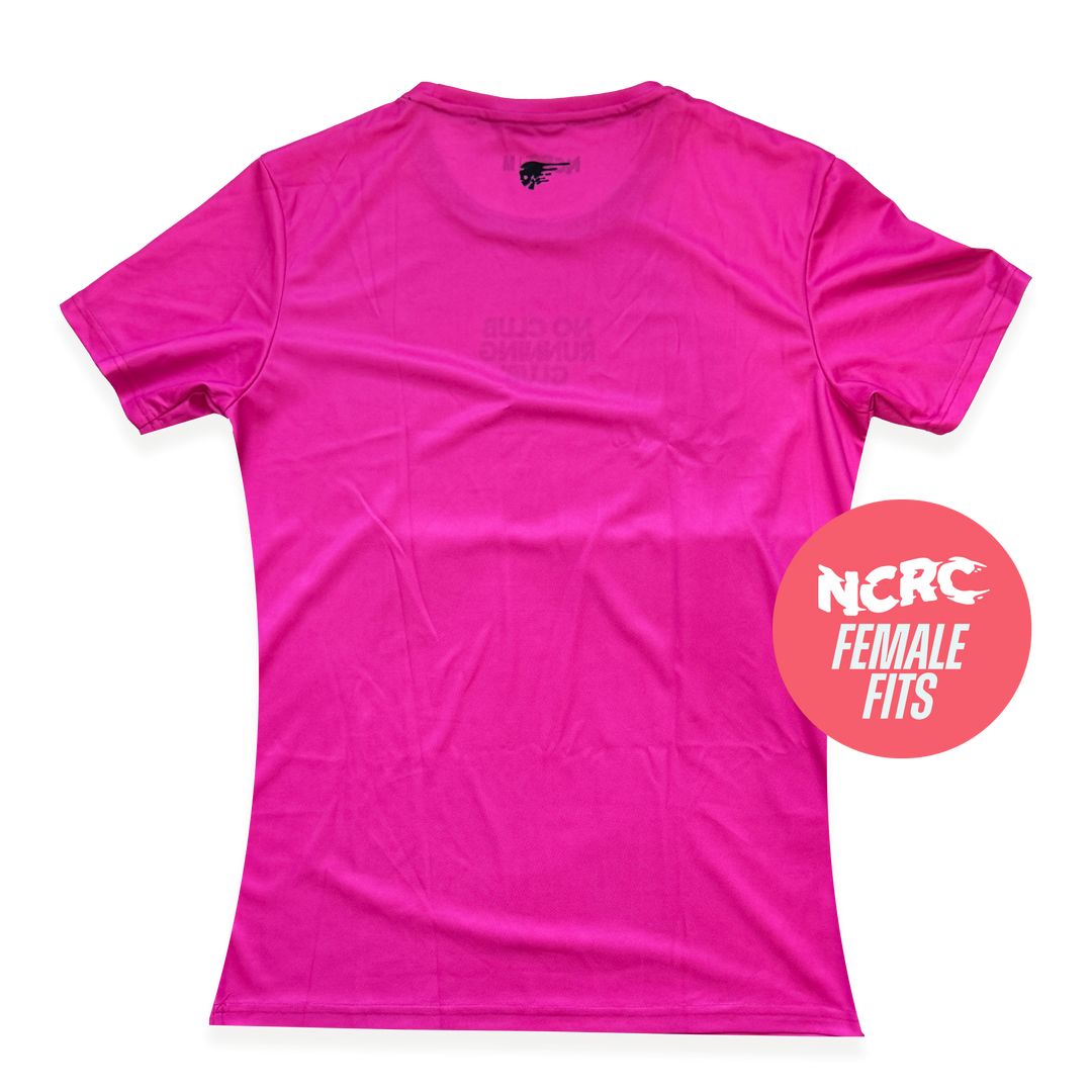 NCRC Female Fits: Classics - Short Sleeve Training Jersey - Magenta/Black